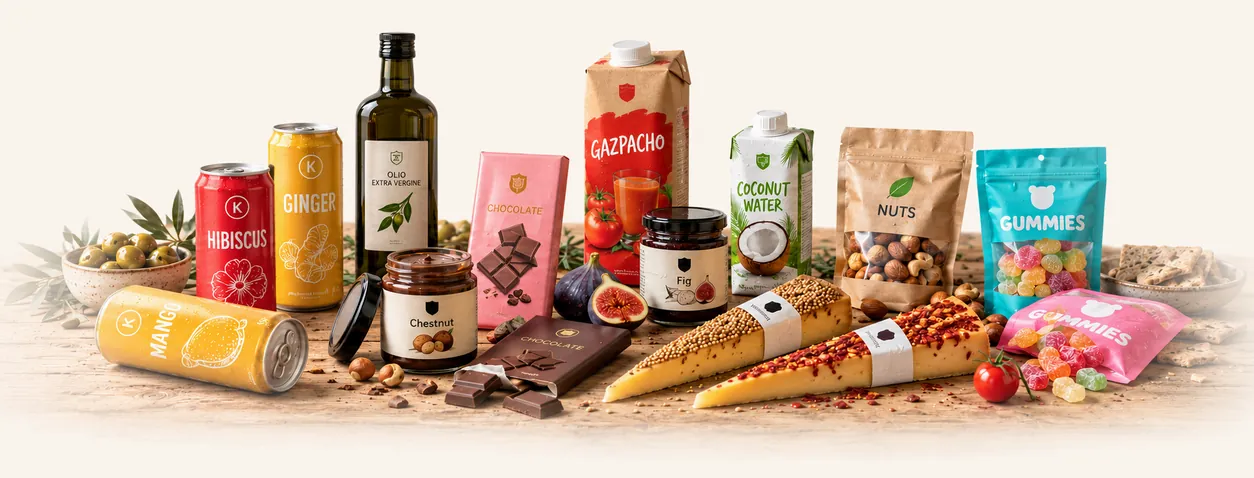 Produits d’épicerie fine et de caractère pour les rayons des magasins en Belgique et au Luxembourg